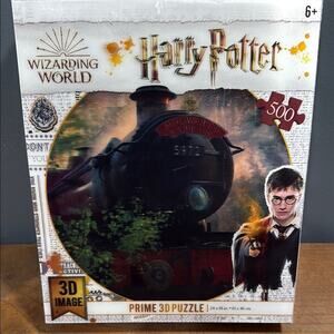 Wizarding World Harry Potter 3d image 500 piece puzzle never opened 24 x 18 in